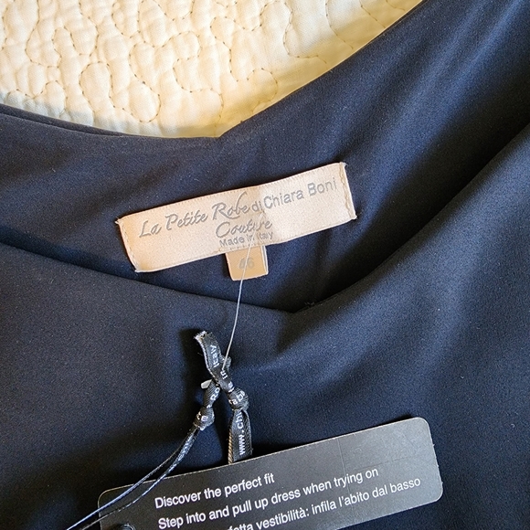 La Petite Robe di Chiara Boni - Naima US 10 FR 46 NWT - Picture 5 of 16